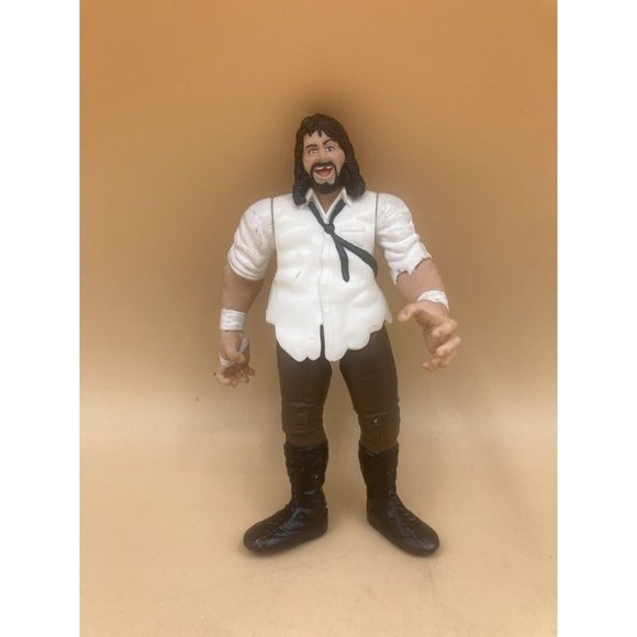 LOT 4 Toy Biz Smash Wrestlers Sting Jakks Pacific Mick Foley Brutus Beefcake - Picture 8 of 9